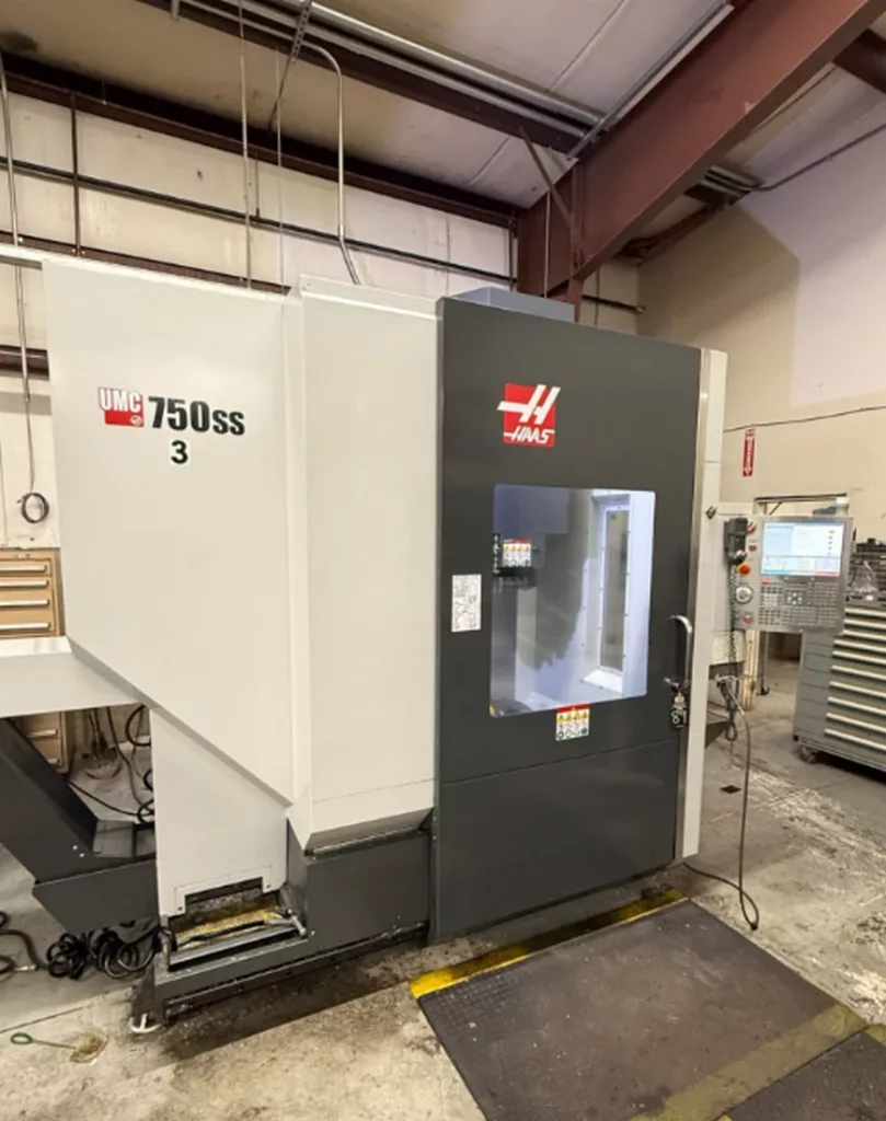 Used Haas UMC-750SS CNC Vertical Machining Center For Sale