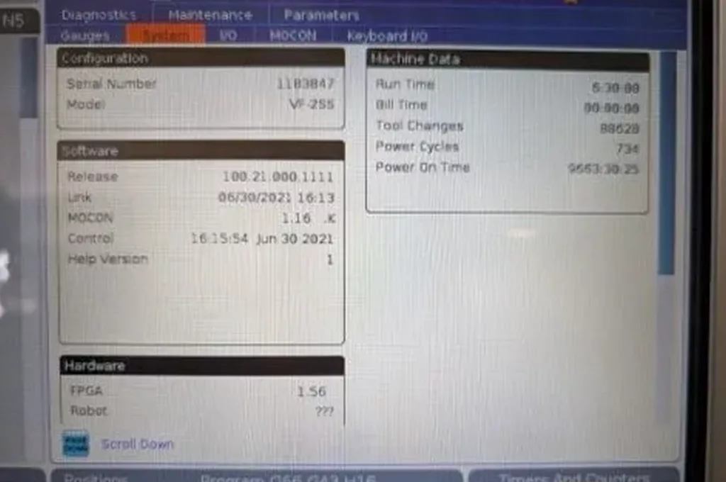 Used Haas VF-2SS CNC Vertical Machining Center For Sale