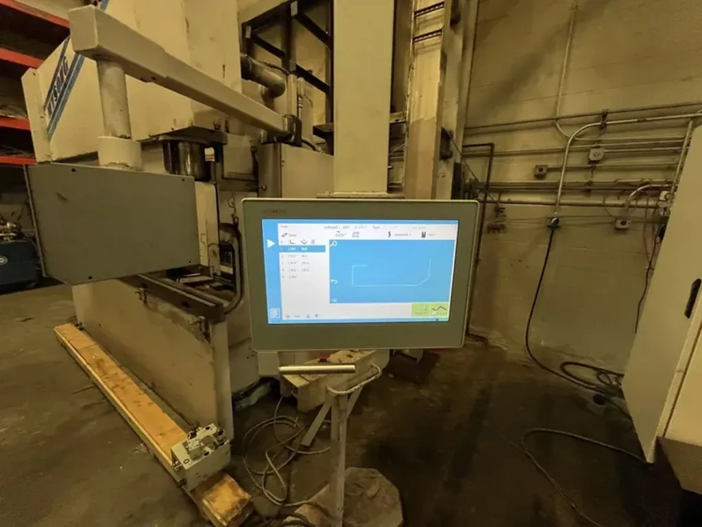 1993 LVD 190/10 PPE Press Brake, photo 6 of 7