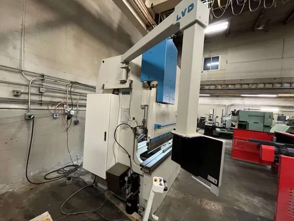 1993 LVD 190/10 PPE Press Brake, photo 5 of 7