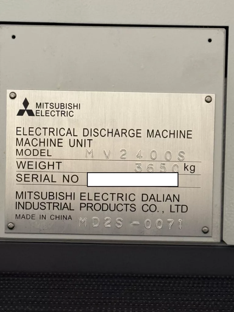 Used Mitsubishi MV2400S EDM Wire For Sale