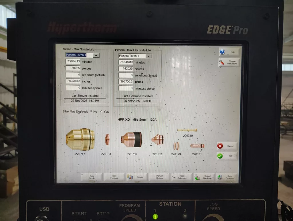 Used Advanced Cutting Systems PF612 CNC Waterjet For Sale
