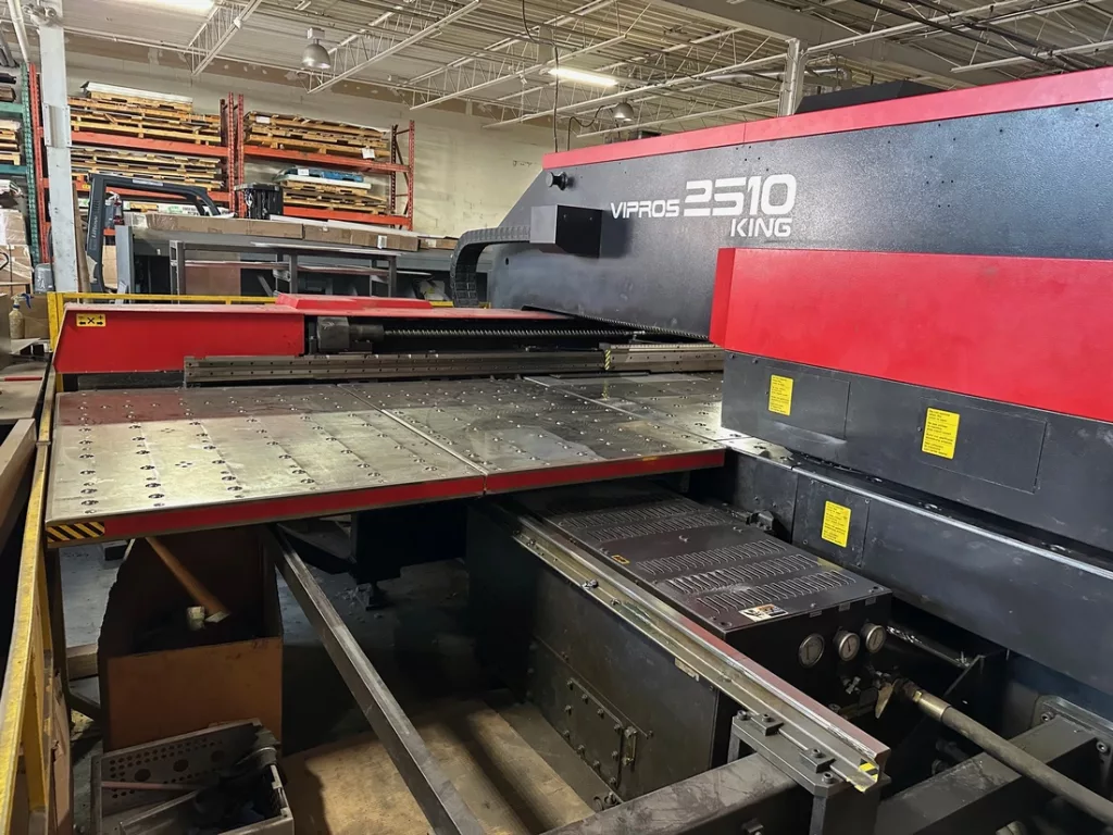 2003 Amada Vipros 2510 King Turret Punch, photo 3 of 11