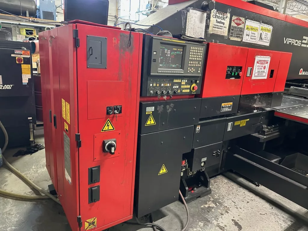 2003 Amada Vipros 2510 King Turret Punch, photo 8 of 11