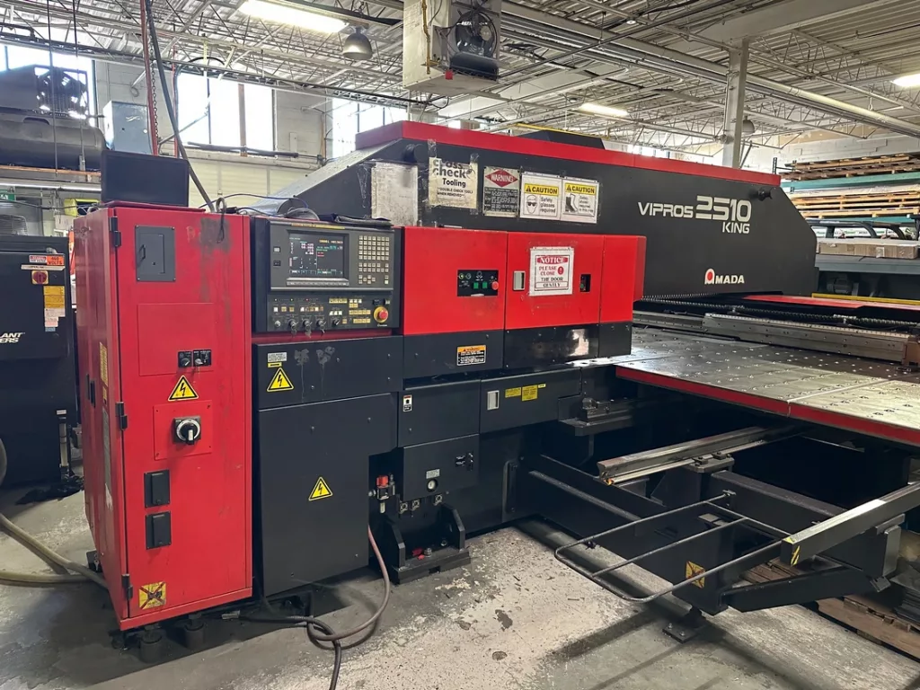 2003 Amada Vipros 2510 King Turret Punch, photo 4 of 11