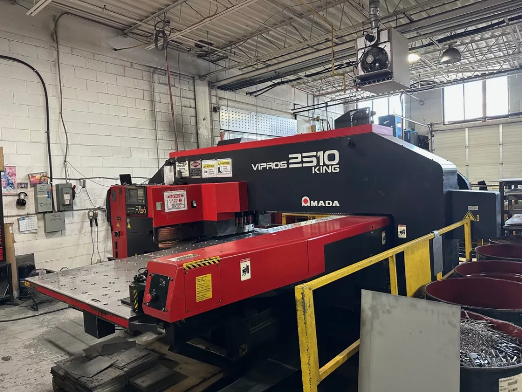 2003 Amada Vipros 2510 King Turret Punch, photo 7 of 11