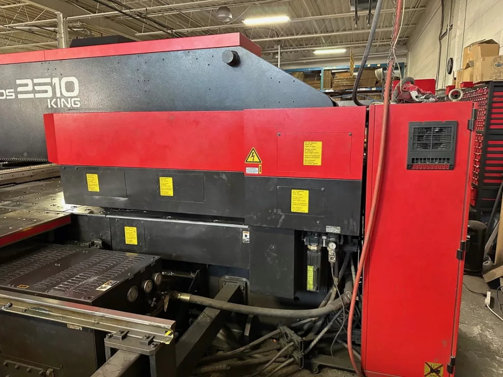 2003 Amada Vipros 2510 King Turret Punch, photo 5 of 11