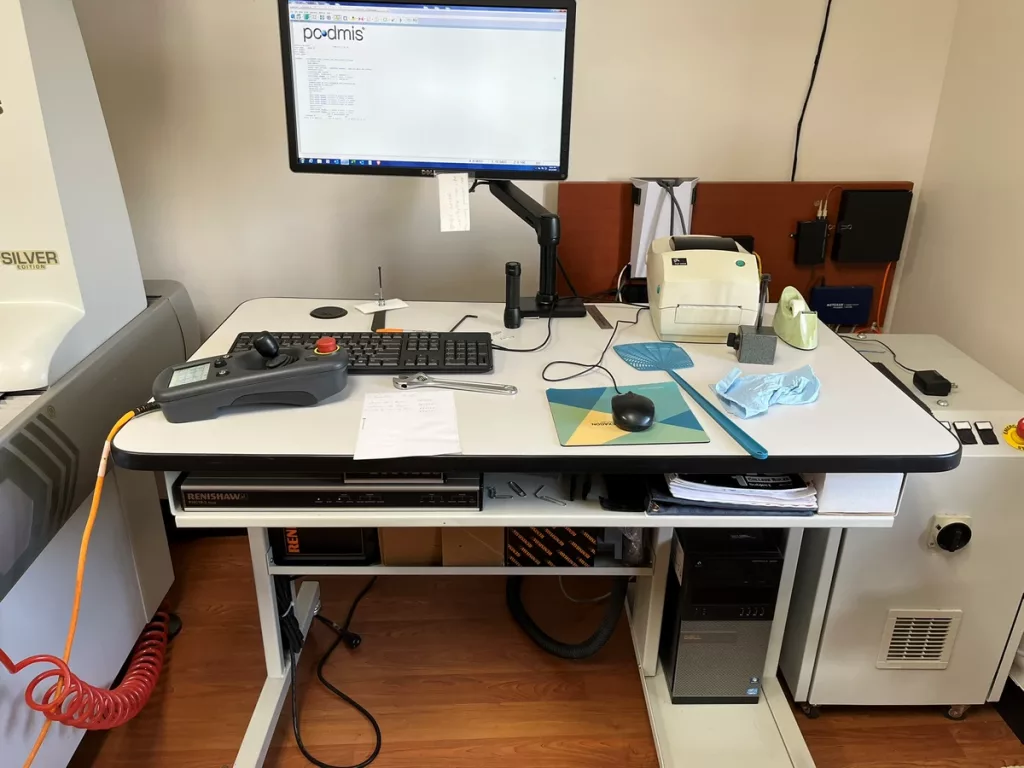 2013 Brown & Sharpe Global Advantage 555 Coordinate Measuring Machine, photo 9 of 13