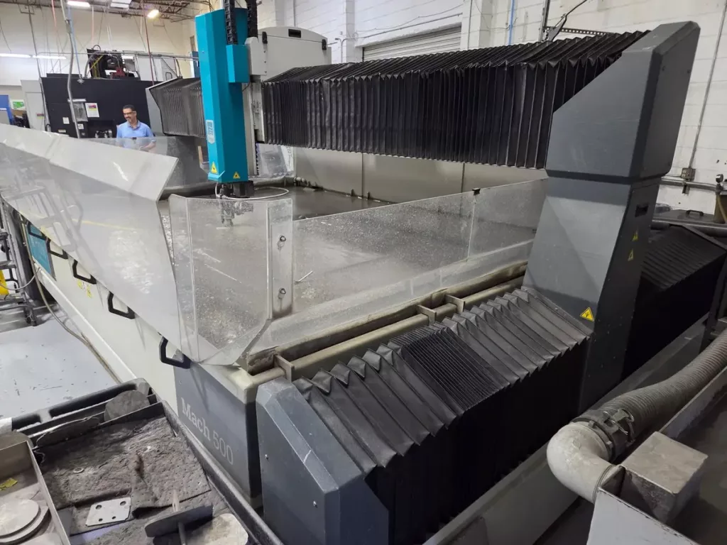 Used Flow Mach 500 3020 DWJ CNC Waterjet For Sale