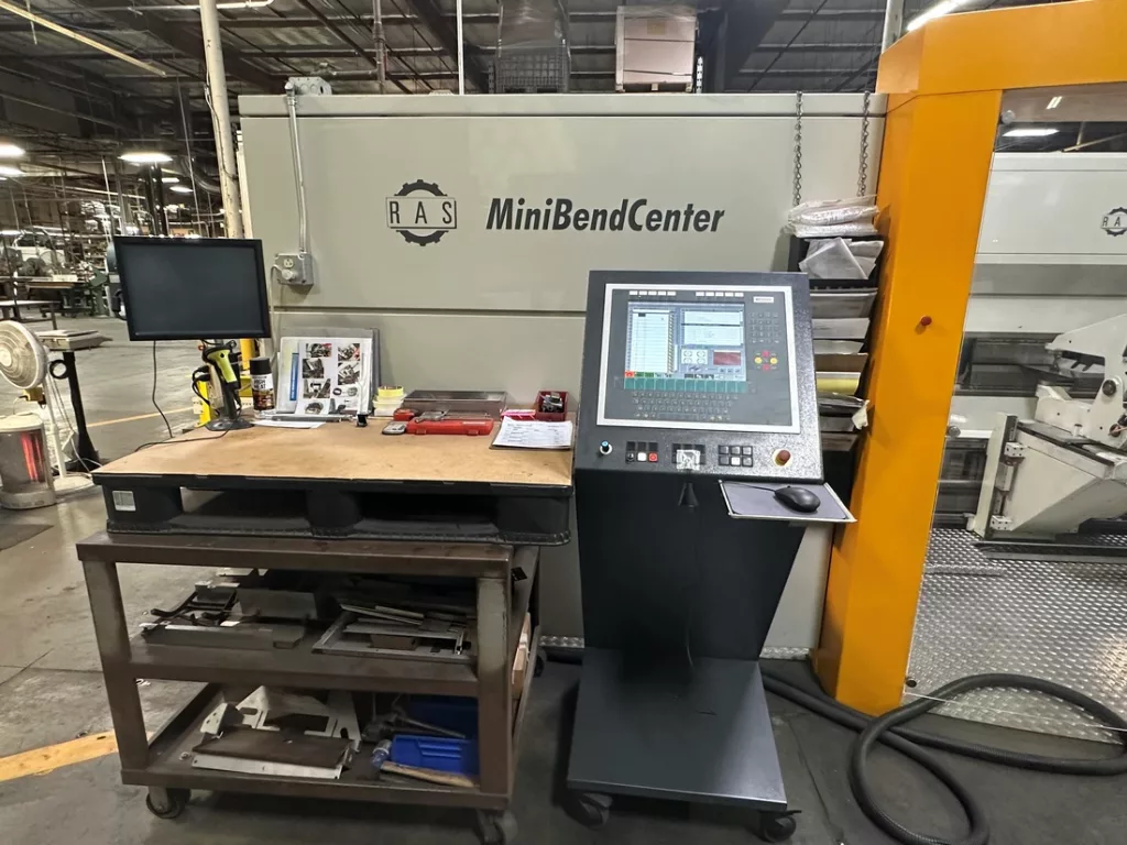 2014 RAS MiniBend Center 79.05 Folding Machinery, photo 4 of 23