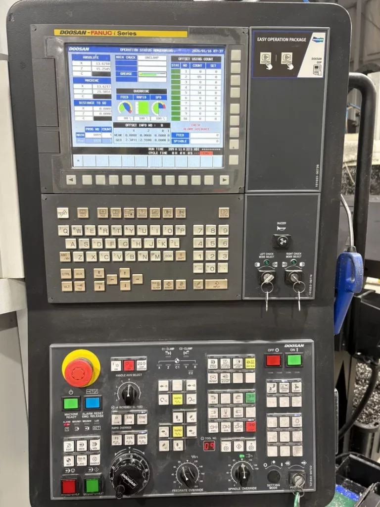 Used Doosan Lynx 2100LSYB CNC Lathe For Sale