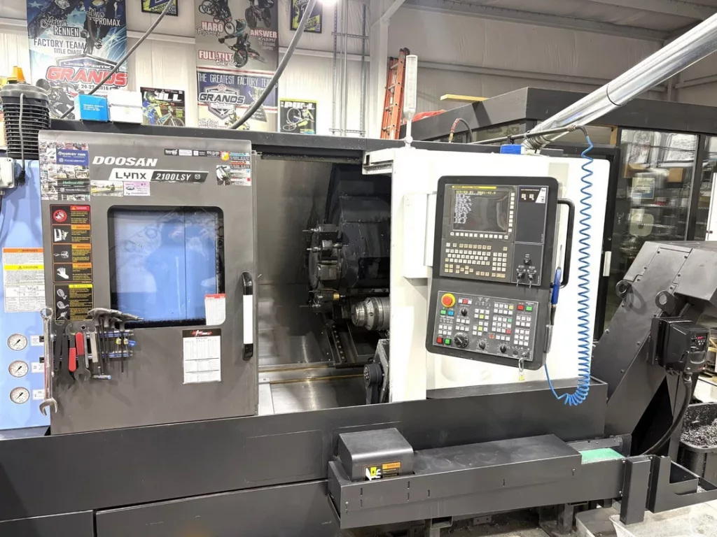 Used Doosan Lynx 2100LSYB CNC Lathe For Sale