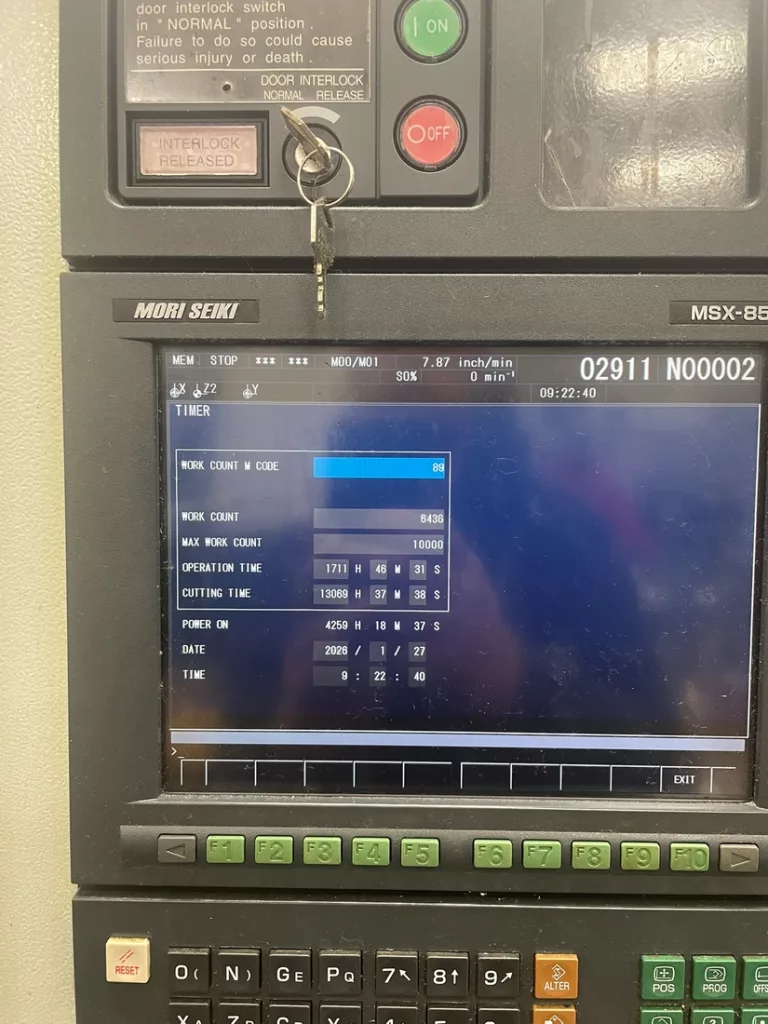 Used Mori Seiki NL-2500SY/700 CNC Lathe For Sale