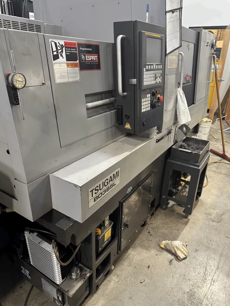 Used Tsugami B0385L CNC Lathe For Sale
