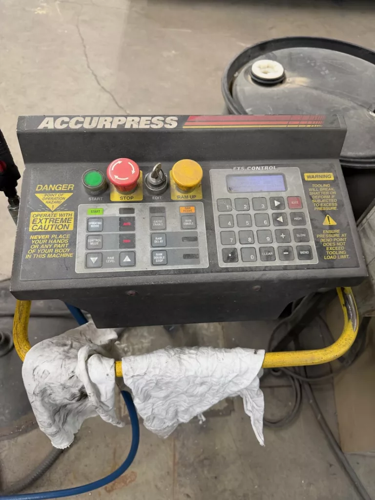 Used Accurpress 725012 Press Brake For Sale