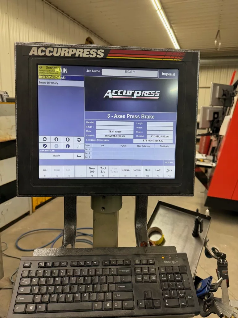 Used Accurpress 725012 Press Brake For Sale