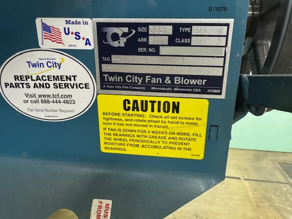 Used Col-Met EPB-SD-12-10-25 Powder Coating Booth For Sale