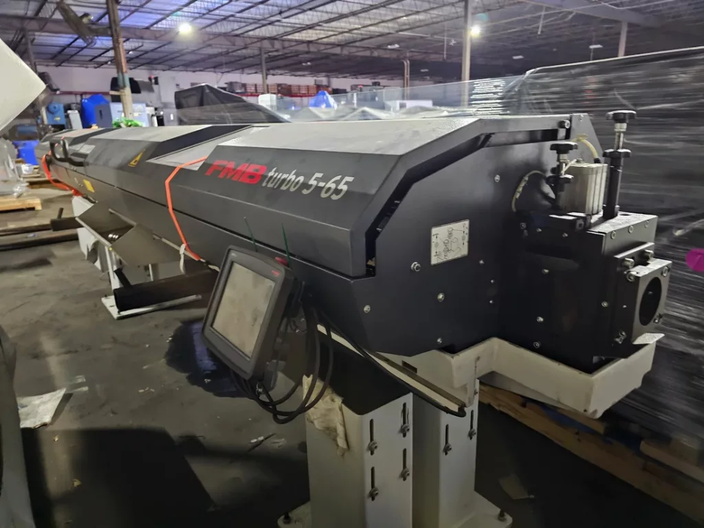 Used Edge FMB Turbo 5-65 CNC Bar Feeder For Sale