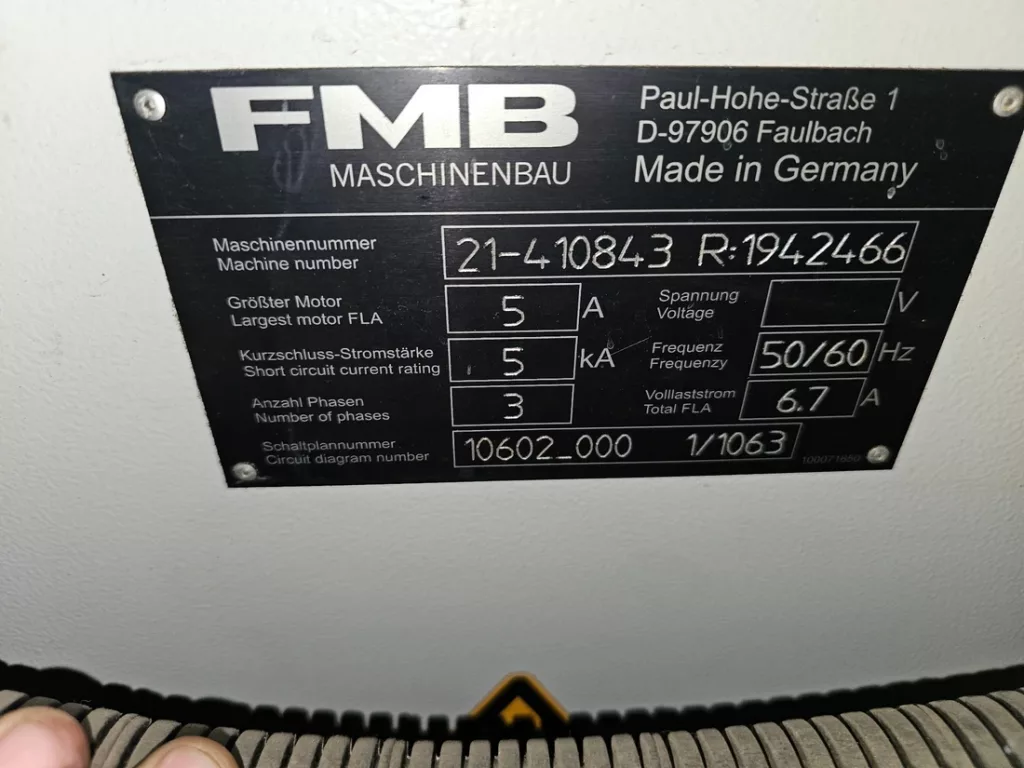 Used Edge FMB Turbo 5-65 CNC Bar Feeder For Sale