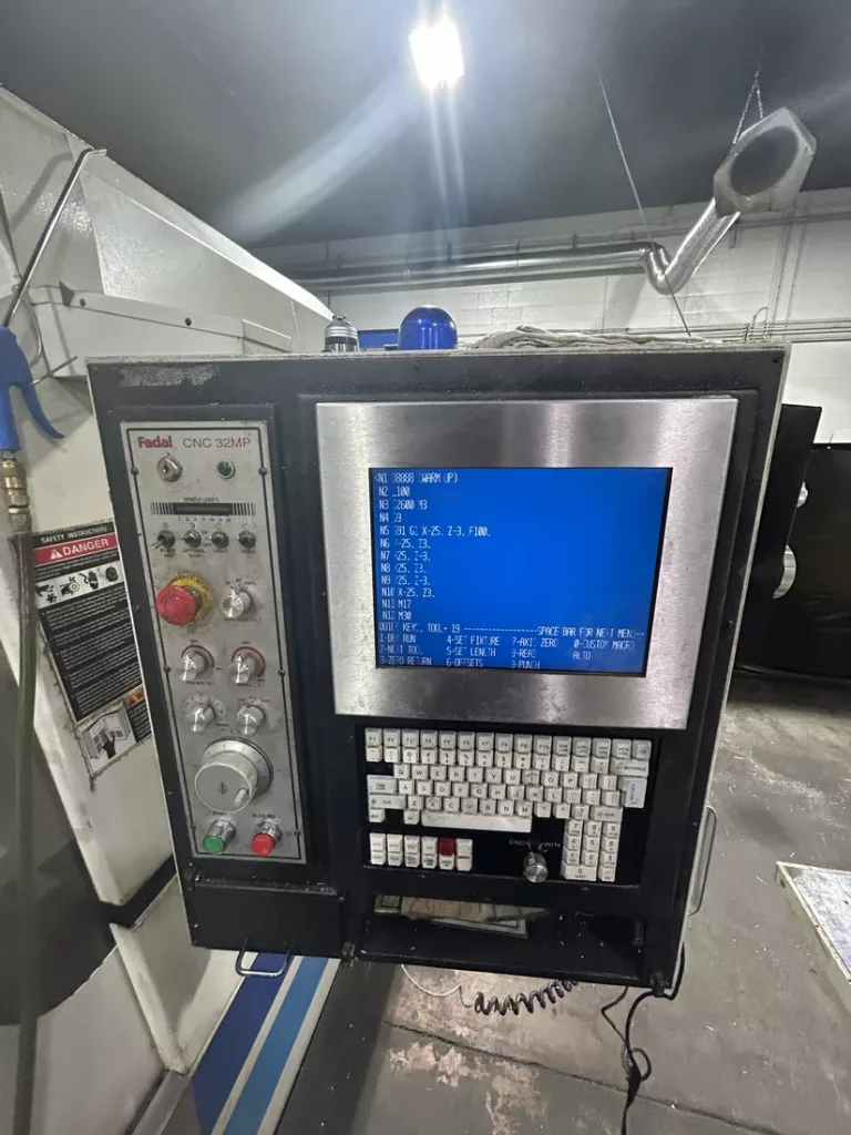 Used Fadal VMC 6535 CNC Vertical Machining Center For Sale