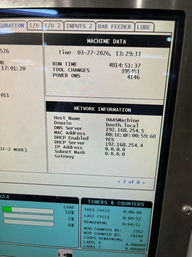 Used Haas ST-20 CNC Lathe For Sale