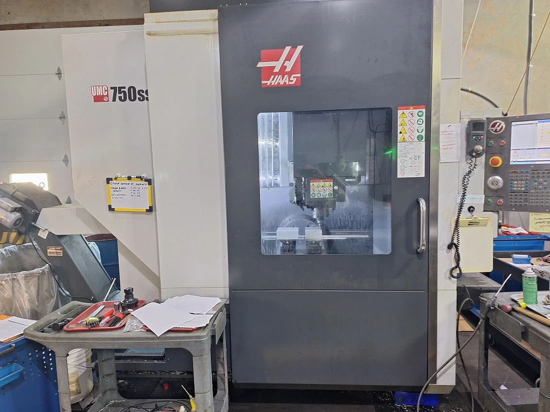 2018 Haas UMC-750SS