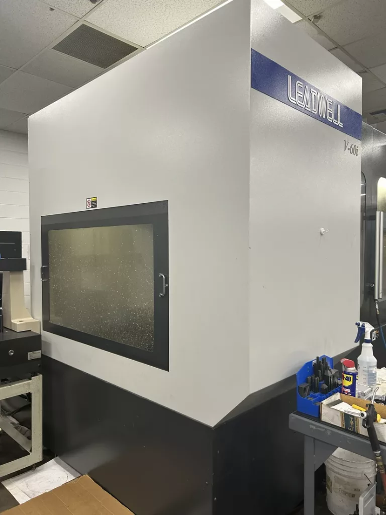Used Leadwell V60i CNC Vertical Machining Center For Sale