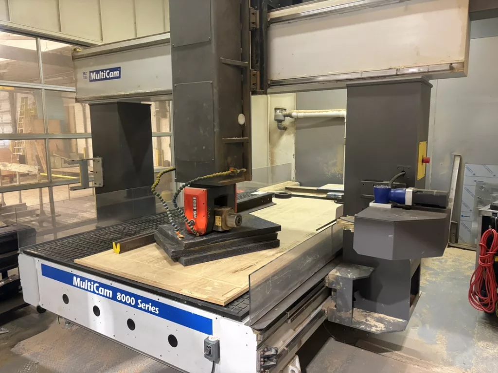 2014 Multicam 8-304-R CNC Router, photo 1 of 9