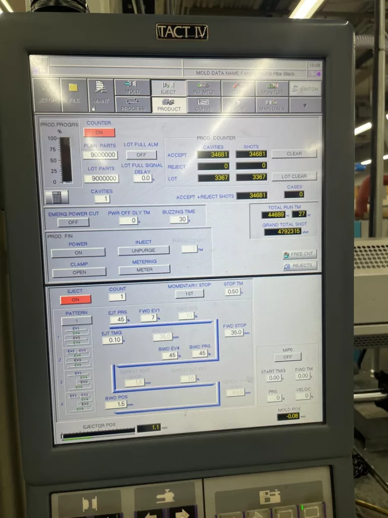 Used Nissei FNX110IIIA-18A Injection Molding Machine For Sale