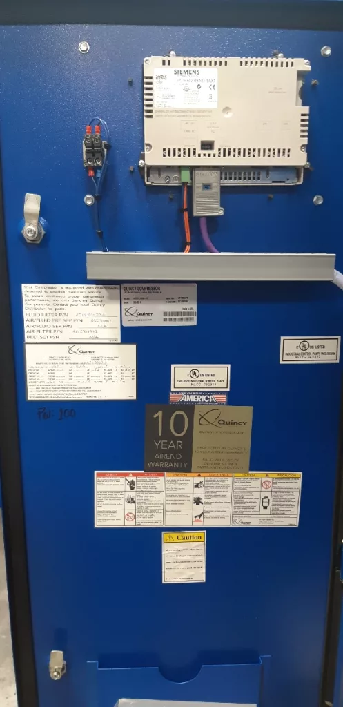 2014 Quincy QGV-40 Compressor, photo 5 of 6