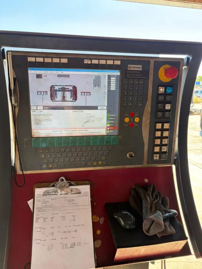 Used Voortman V808 Beam Line For Sale