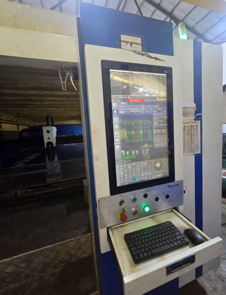 Used Accurl Masterline 6025 CNC Laser For Sale