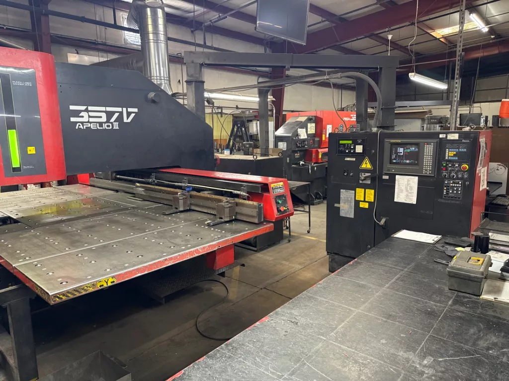 Used Amada Apelio III 357V CNC Turret Punch For Sale