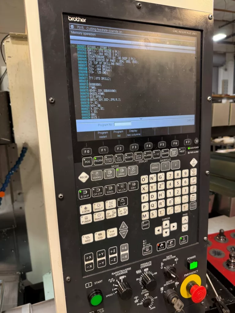 Used Brother Speedio S500X1 CNC Vertical Machining Center For Sale