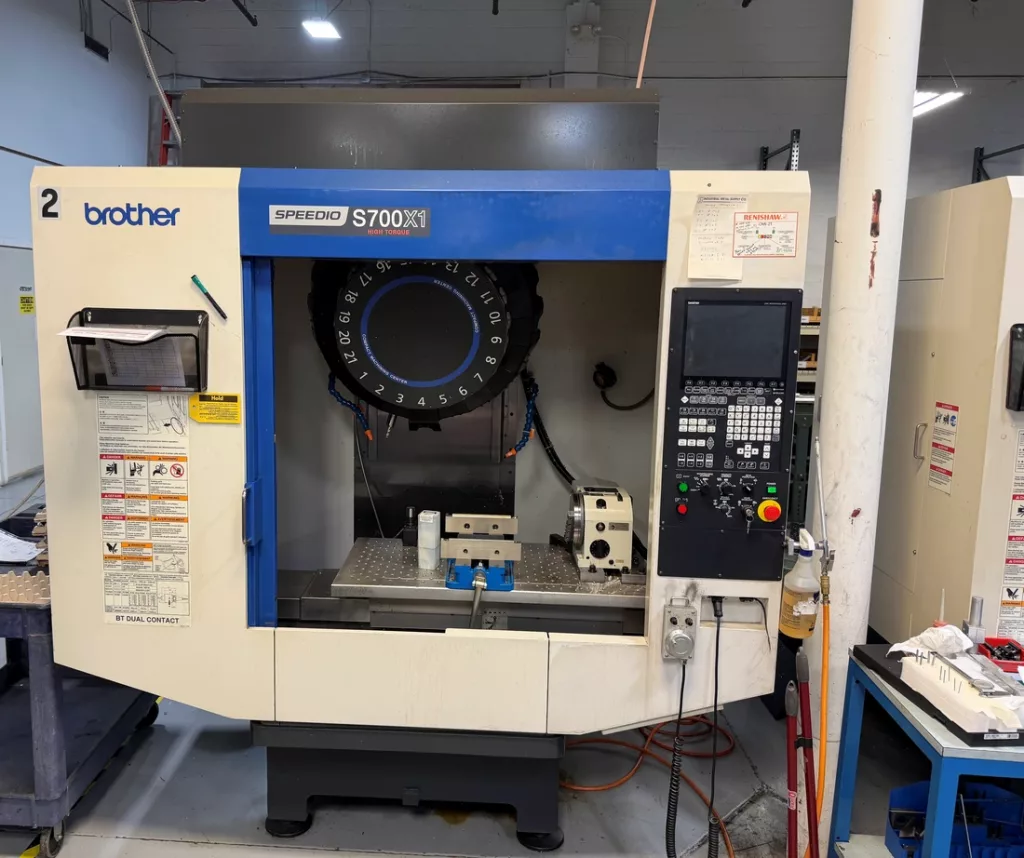Used Brother Speedio S700X1 CNC Vertical Machining Center For Sale