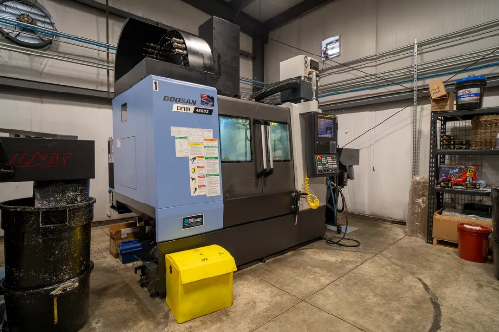 Used Doosan DNM 4500S CNC Vertical Machining Center For Sale