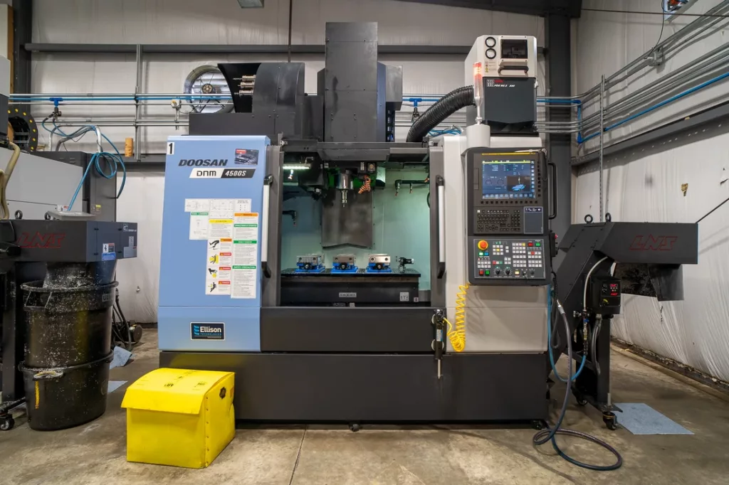 Used Doosan DNM 4500S CNC Vertical Machining Center For Sale
