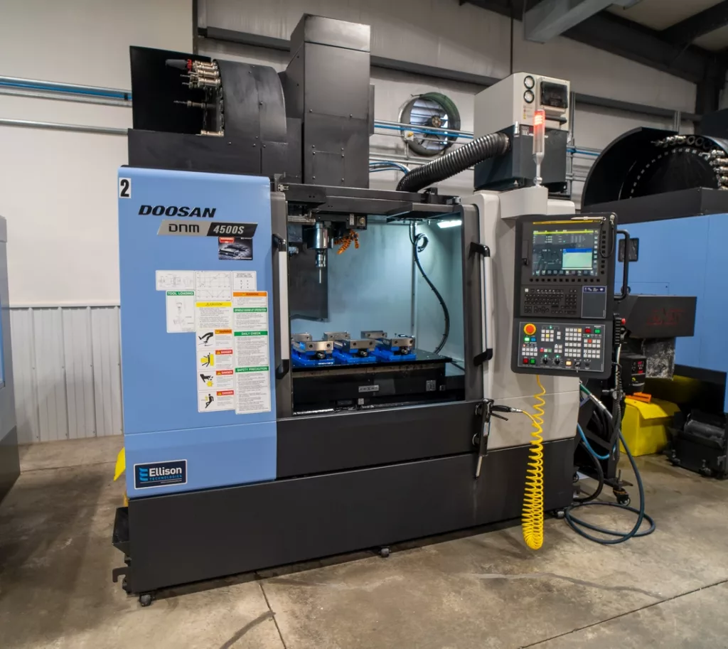 Used Doosan DNM 4500S CNC Vertical Machining Center For Sale