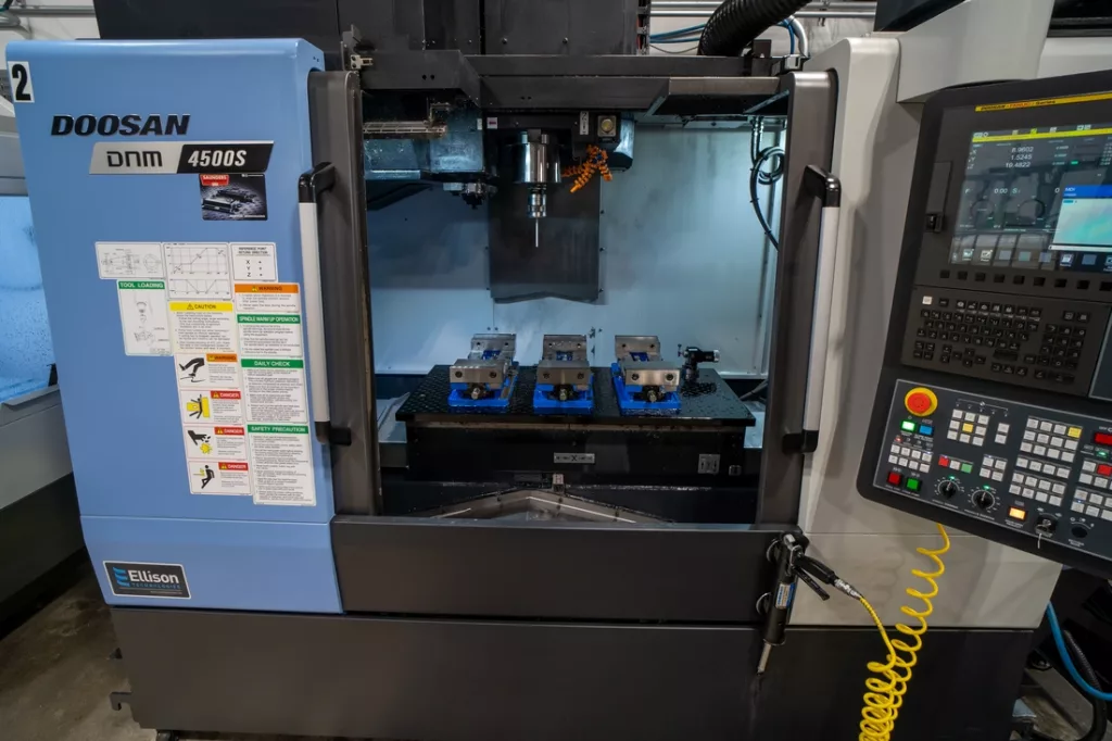 Used Doosan DNM 4500S CNC Vertical Machining Center For Sale