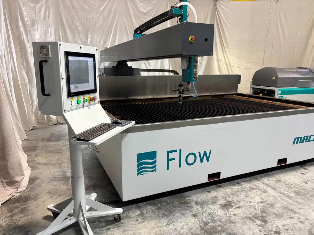 Used Flow Mach 100 3020 CNC Waterjet For Sale