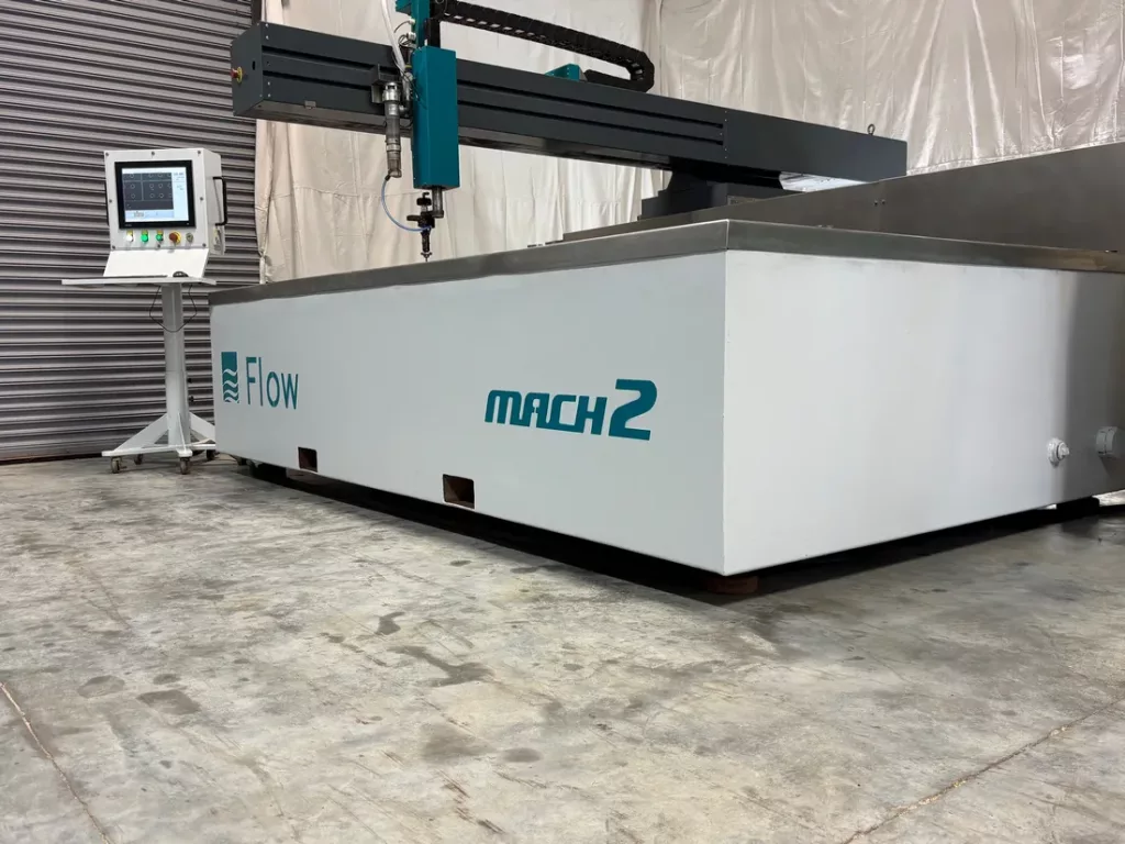 Used Flow Mach 100 3020 CNC Waterjet For Sale