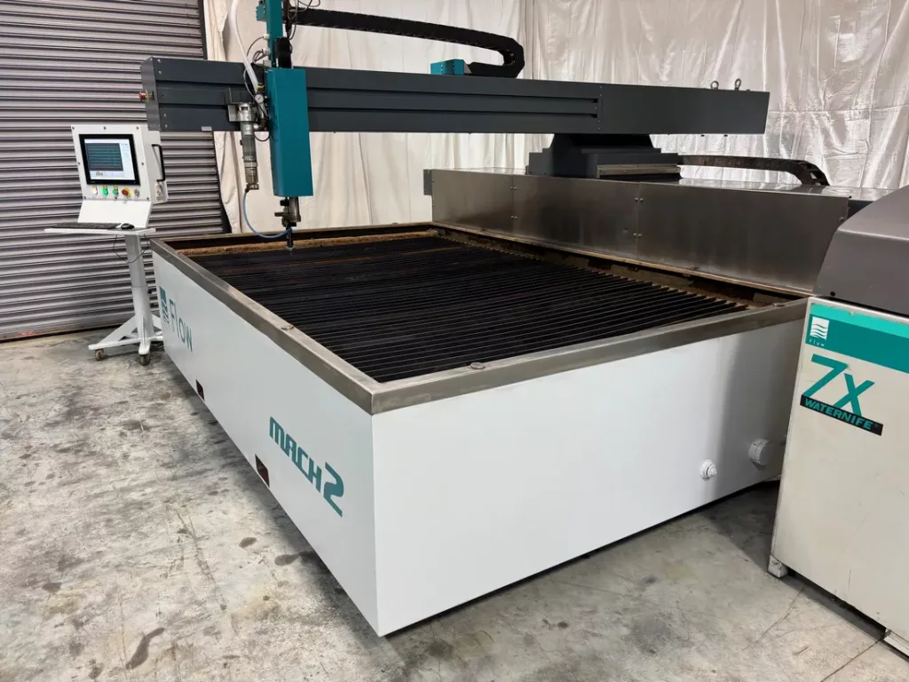 Used Flow Mach 100 3020 CNC Waterjet For Sale