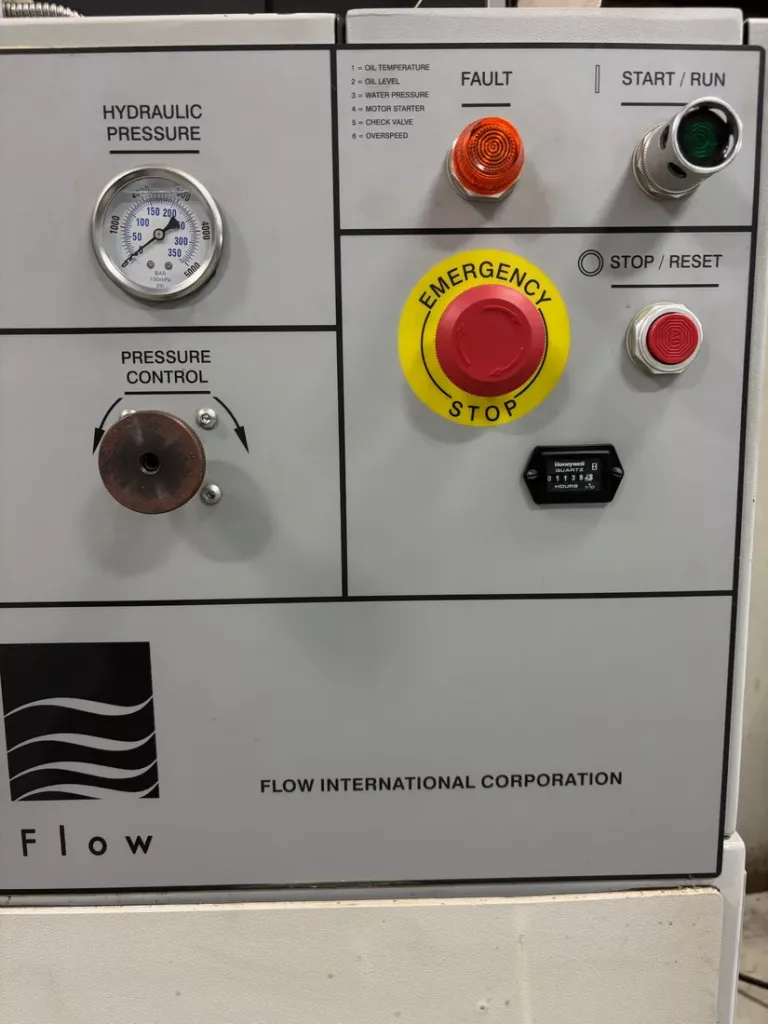 Used Flow Mach 100 3020 CNC Waterjet For Sale
