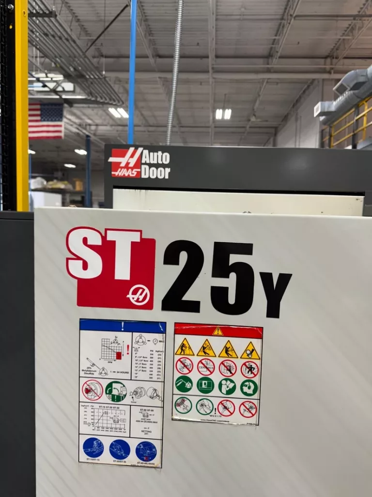 2022 Haas ST-25Y CNC Lathe, photo 10 of 13