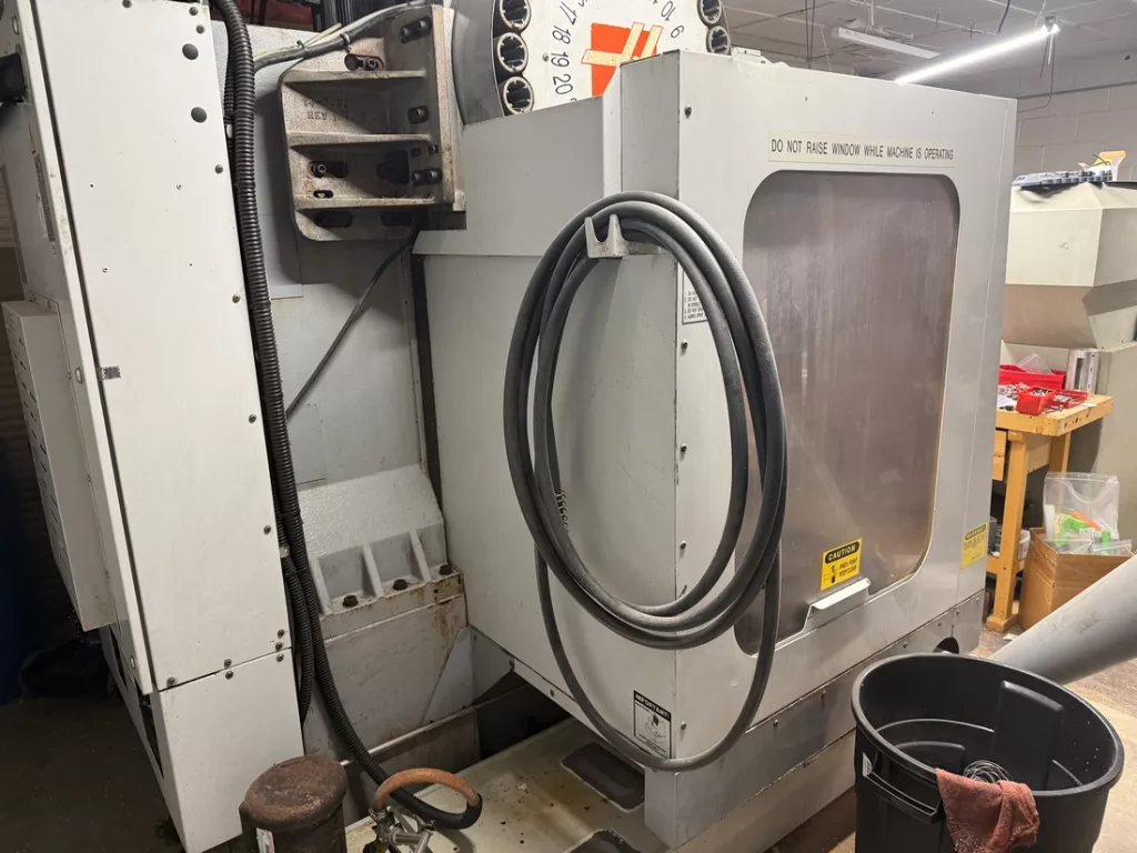 2003 Haas VF-2D CNC Vertical Machining Center, photo 7 of 8