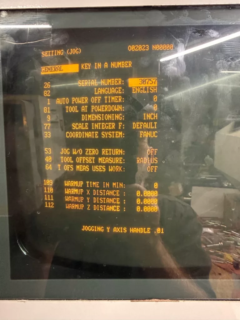 2003 Haas VF-2D CNC Vertical Machining Center, photo 6 of 8
