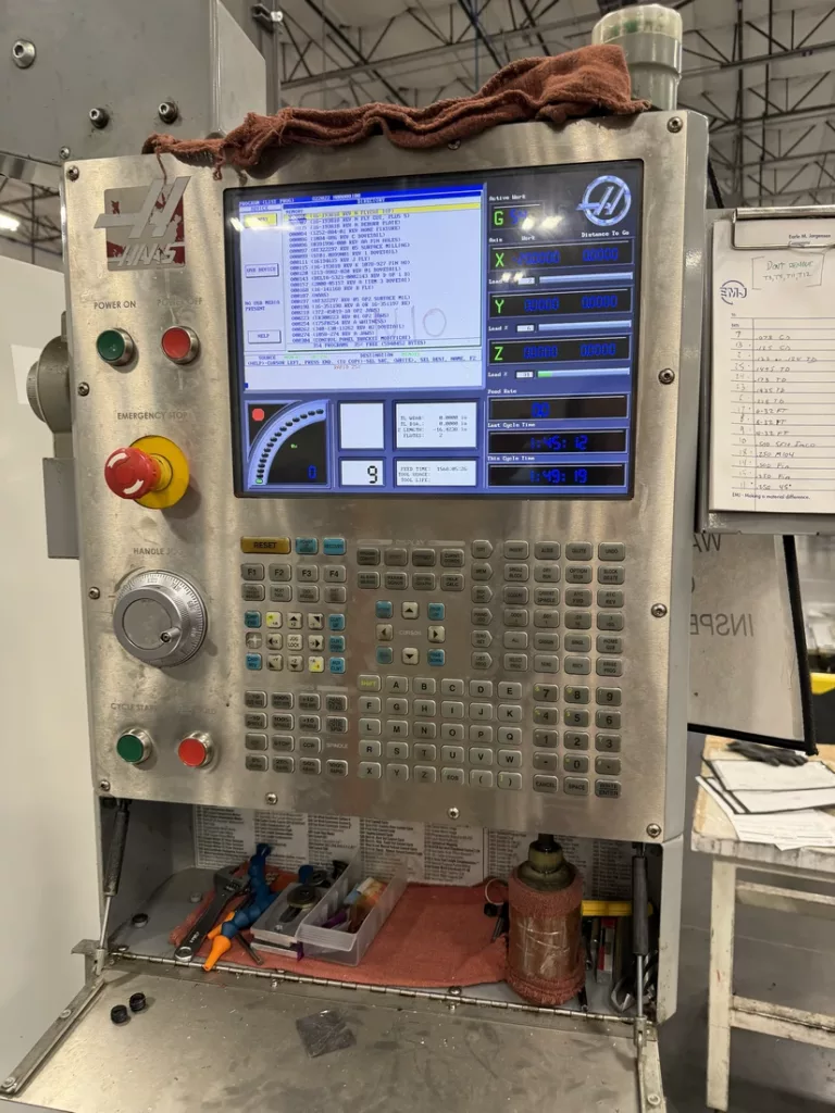 2006 Haas VF-3BYT CNC Vertical Machining Center, photo 7 of 8