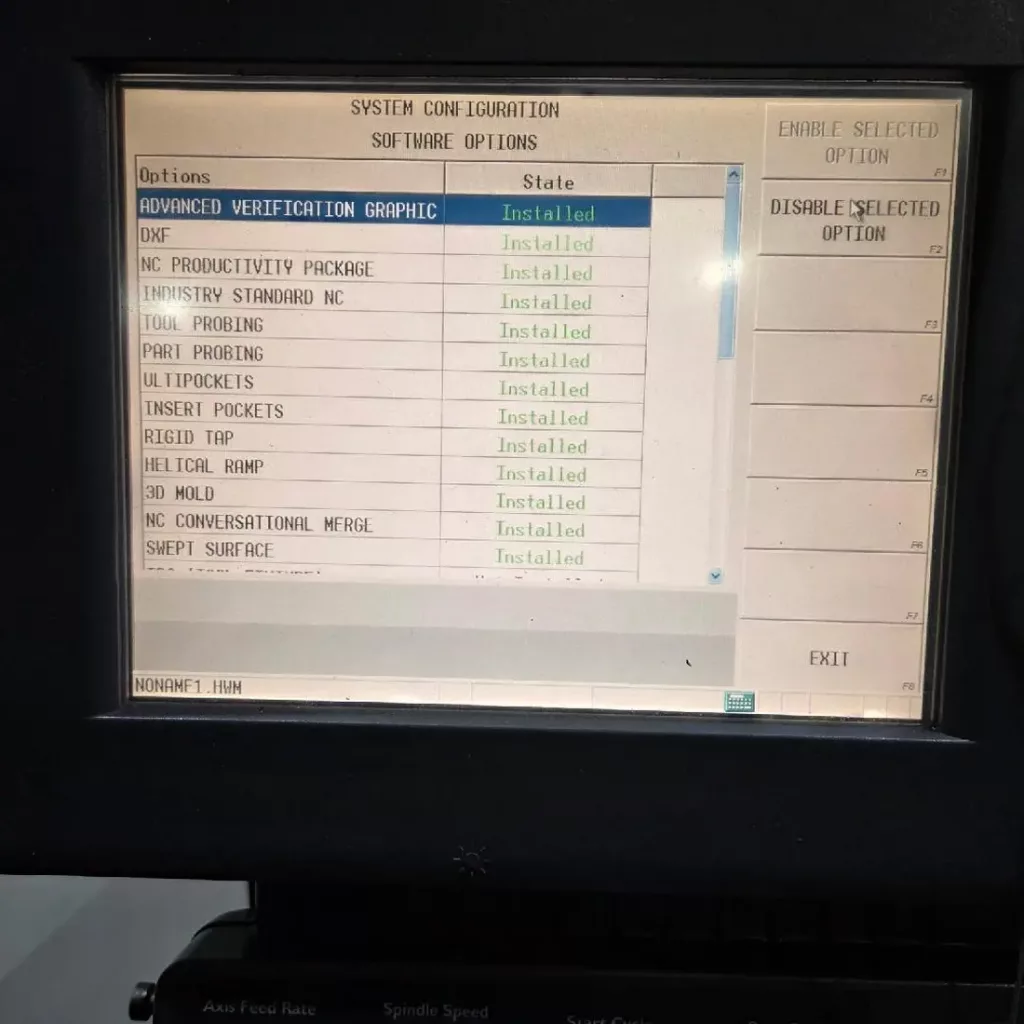 2011 Hurco VMX60SR CNC Vertical Machining Center, photo 8 of 11