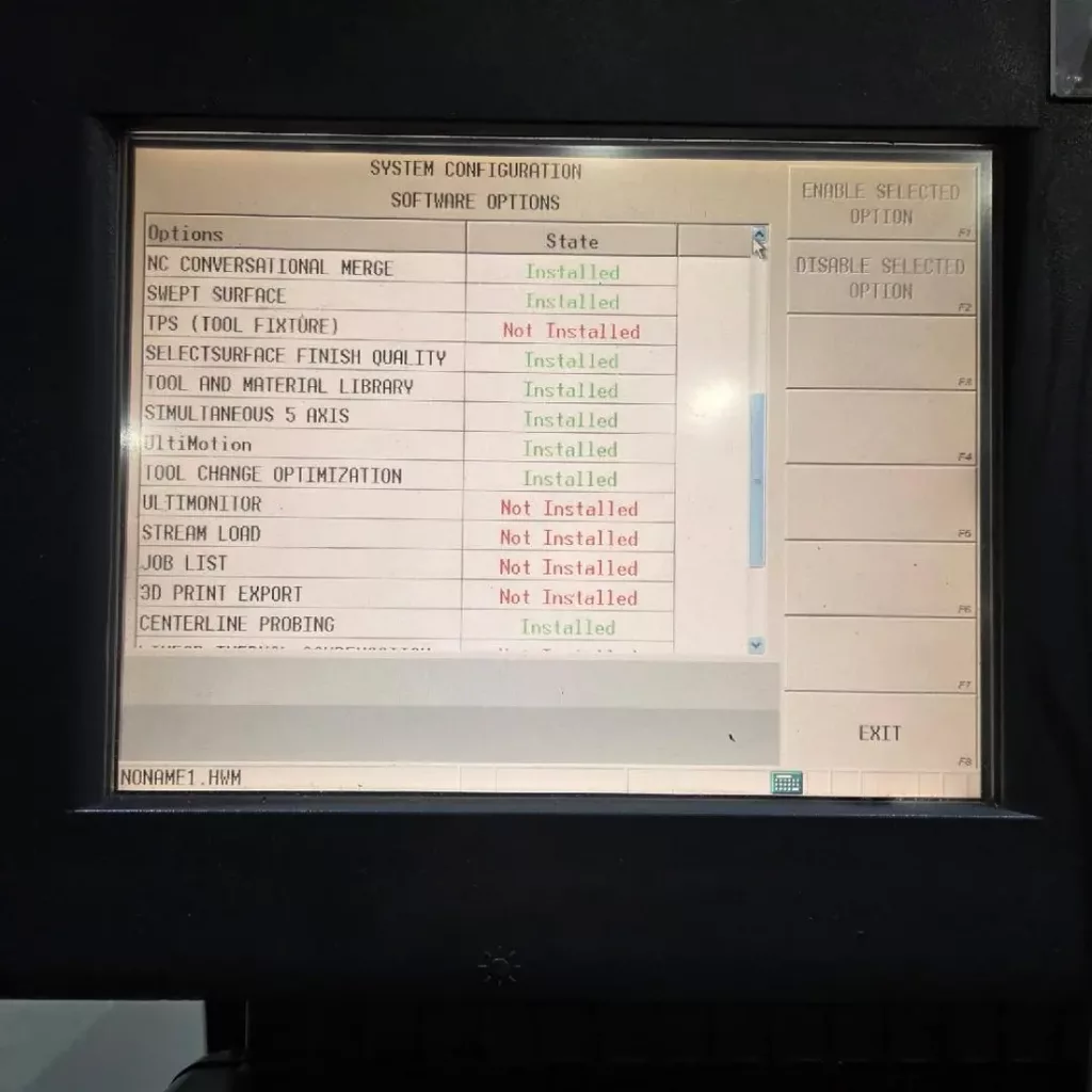 2011 Hurco VMX60SR CNC Vertical Machining Center, photo 7 of 11