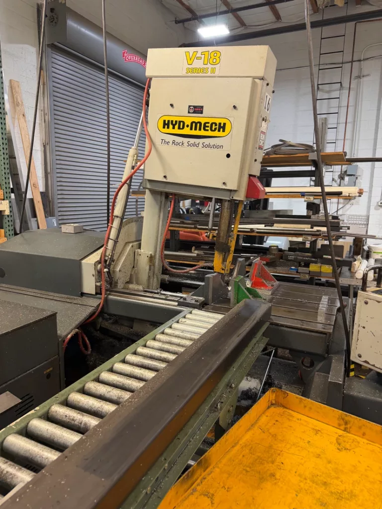 Used Hydmech V-18 Vertical Band Saw For Sale